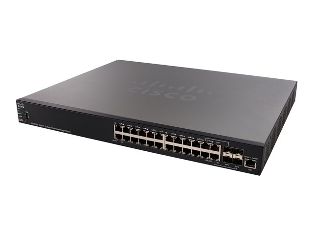 Cisco 550X Series SX550X-24 - switch - 24 ports - Managed - rack-mountable