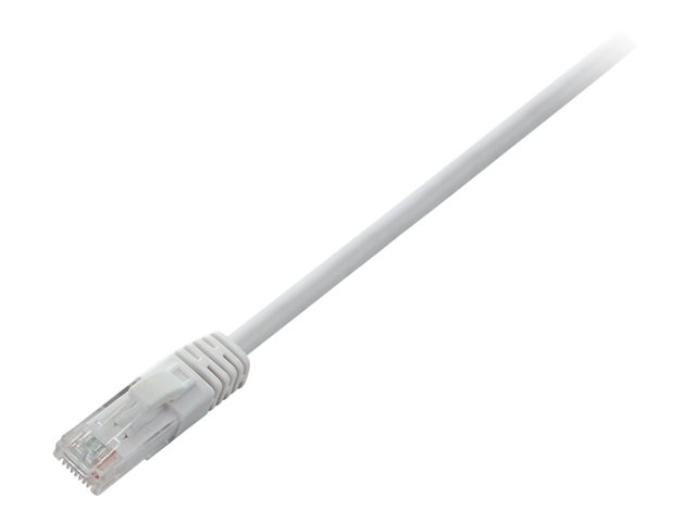 CAT6 ETHERNET WHITE UTP 1M RJ45 100 COPPER SNAGLESS