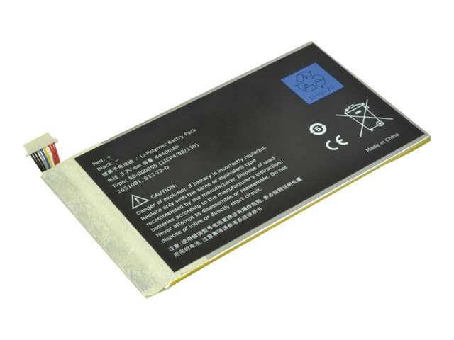 2-Power Main Battery Pack - laptop battery - Li-pol - 4400 mAh