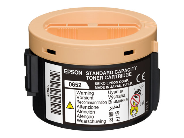 Epson Toner, AcuBrite, Toner, 1 x Black, Standard, S050652, 1,000 Pages