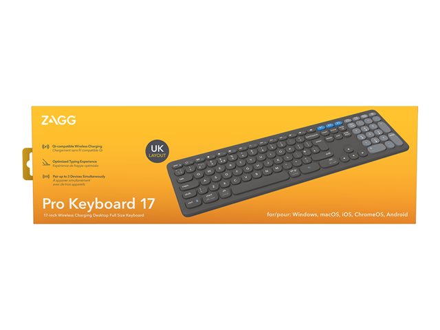ZAGG - keyboard - multi device - QWERTY - UK Input Device