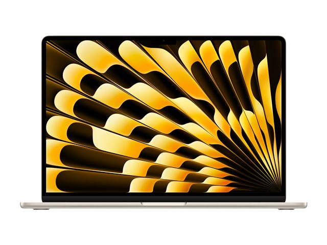 MacBook Air 15inch M3 chip 8-core CPU and 10-core GPU - 16GB - 512GB SSD - Starlight - Z1GF