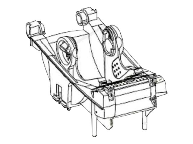 FRAME ASSY WITH HEAD-UP SENSOR .