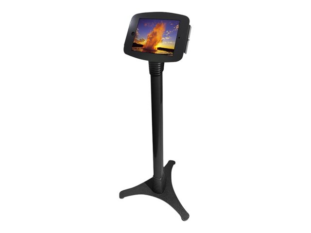 Compulocks Space Adjustable iPad 12.9" Floor Stand Black kiosk - Anti-Theft - for tablet - black
