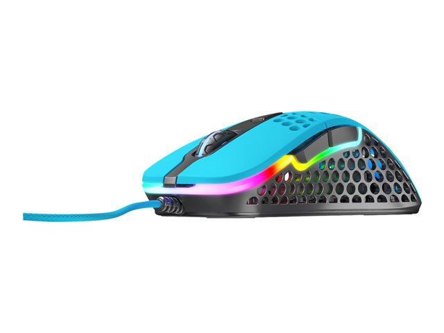 Xtrfy M4 RGB - mouse - USB - blue