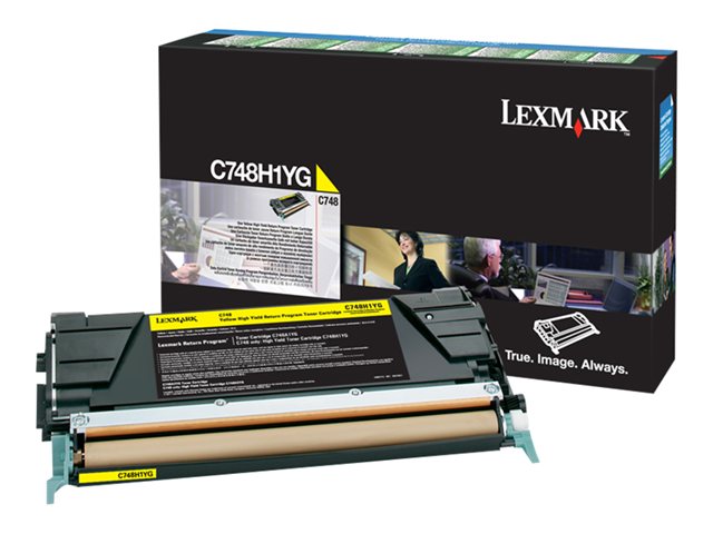 C748 YELLOW HIGH YLD RTN PROG TONER