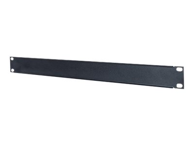 19IN BLANK PANEL 1U BLACK- METAL
