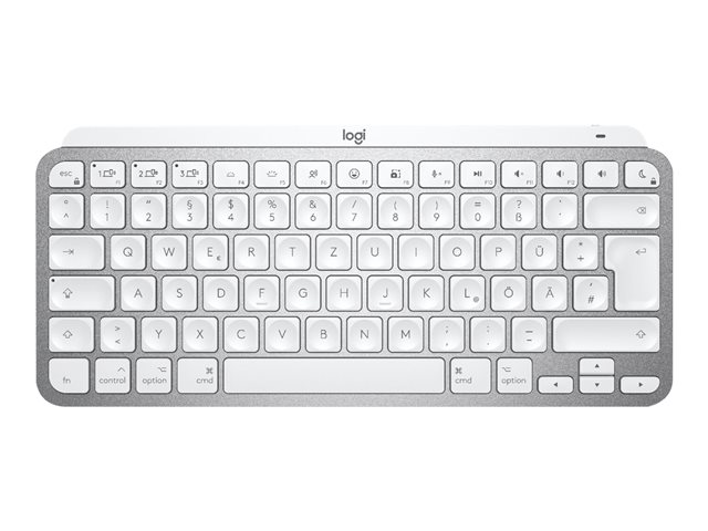 Logitech MX Keys Mini for Mac - keyboard - QWERTZ - Swiss - pale grey Input Device