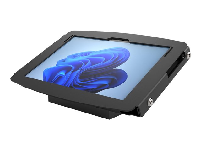 Compulocks Surface Pro 8-10 Space Enclosure AV Conference Room Capsule Black stand - 25° viewing angle - for tablet - surface AV conference room capsule - black