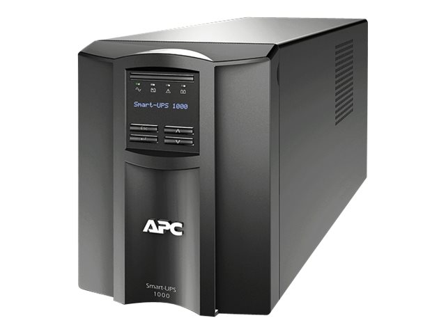 APC Smart-UPS 1000VA LCD - UPS - AC 120 V - 700 Watt - 1000 VA - USB - output connectors: 8 - 0U - black - with APC SmartConnect
