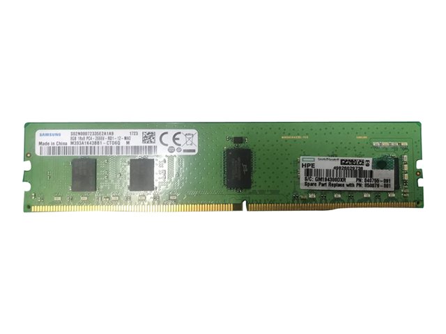 HPE 8GB 1RX8 PC4-2666V-R SMART KIT