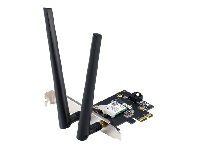 ASUS PCE-AXE5400 - Network adapter - PCIe low profile - Bluetooth 5.2, 802.11ax (Wi-Fi 6E)