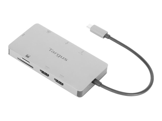 Targus - docking station - USB-C / Thunderbolt 3 - 2 x HDMI - 1GbE