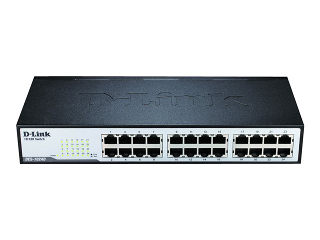 D-Link DES 1024D - switch - 24 ports - unmanaged - rack-mountable