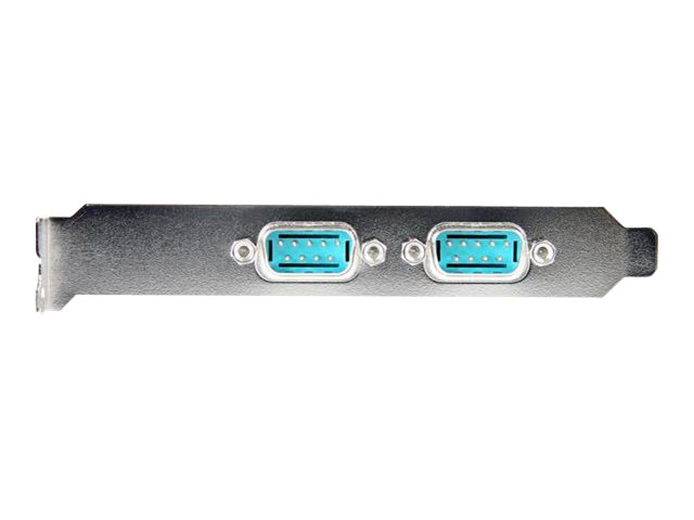 StarTech.com 2 Port RS232/422/485 PCI Serial Adapter Card w/ ESD - serial adapter - PCI - RS-232 x 2