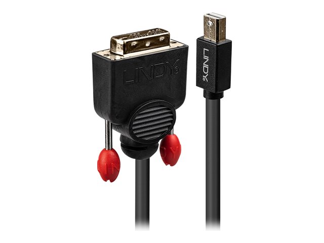 2M ACTIVE MINI DISPLAYPORT TO DVI-D CABLE BLACK