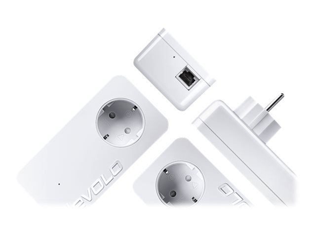 devolo dLAN 550+ WiFi - powerline adapter - 802.11b/g/n - wall-pluggable