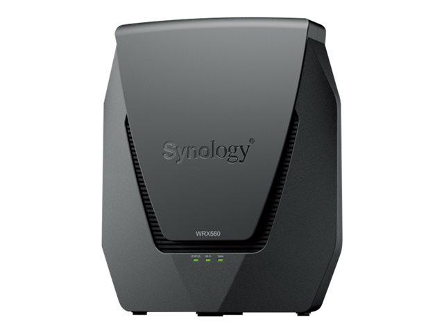 Synology WRX560 - Wireless router - mesh 4-port switch - 1GbE, 2.5GbE - WAN ports: 2
