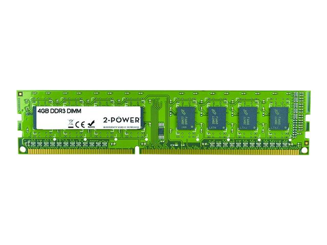 2-Power - DDR3 - module - 4 GB - DIMM 240-pin - 1333 MHz / PC3-10600 - unbuffered