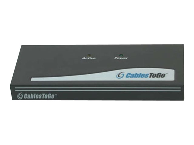 C2G 4-Port UXGA Monitor Splitter/Extender (Male Input) - video splitter - 4 ports