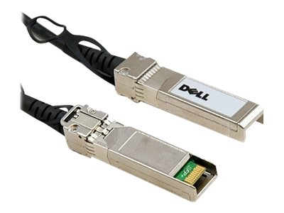 Dell Networking 40GbE QSFP+ to 4 x 10GbE SFP+ - Network cable - SFP+ to QSFP+ - 5 m - passive - for PowerSwitch S4112, S5212, S5224, Networking S5224, X1026, X1052, PowerSwitch S5212