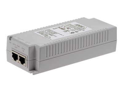 AXIS T8134 Midspan - PoE injector - AC 100-240 V - 60 Watt - United Kingdom