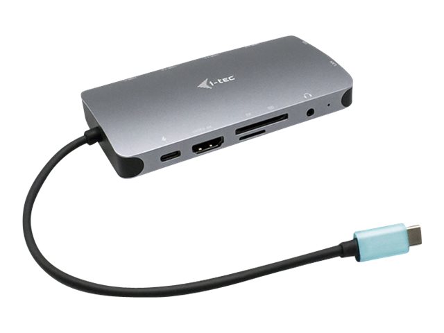USB-C METAL NANO DOCK UK HDMI/VGA LAN POWER DELIVERY 100