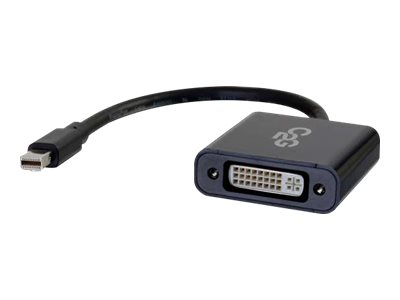 C2G Mini DisplayPort to DVI-D Active Adapter - Video Converter - Black - display cable