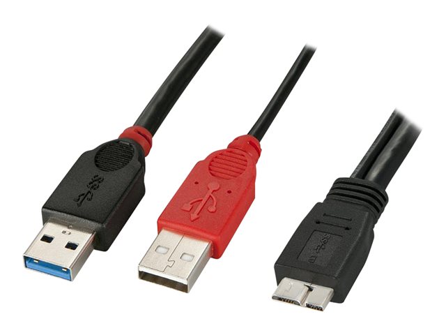 0.5MUSB3.0DUALPOWERCABLEUSBAMX2TOUS