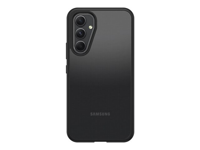 OtterBox React Series - Back cover for mobile phone - black, clear - for Samsung Galaxy A54