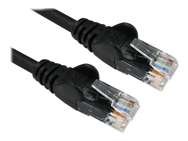 Cables Direct Economy patch cable - 3 m - black