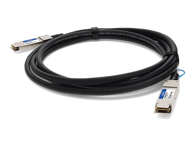 AddOn - 100GBase-CU direct attach cable - TAA Compliant - QSFP28 to QSFP28 - 50 cm - twinaxial - passive