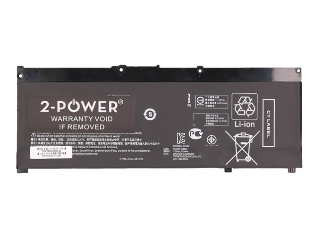 2-Power - laptop battery - 11.55 V - Li-pol - 4550 mAh - 52 Wh