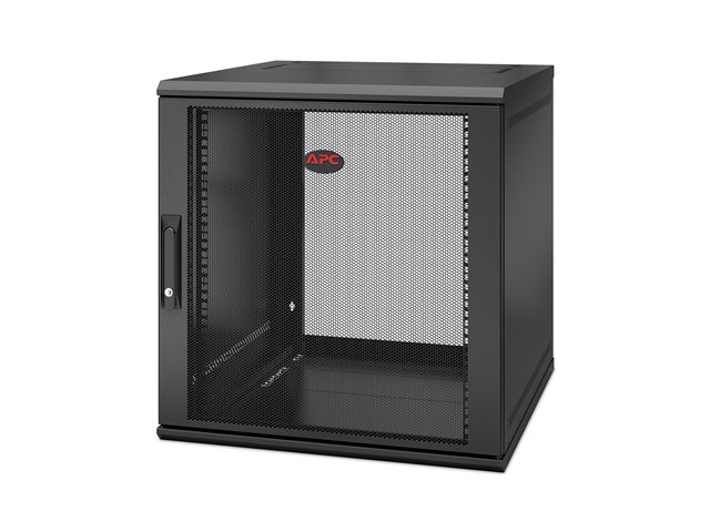 APC NetShelter WX AR112SH6 - Cabinet - wall mountable - black - 12U - 19"
