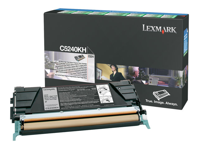 Lexmark - Toner cartridge - High Yield - 1 x black - 8000 pages - LRP / LCCP