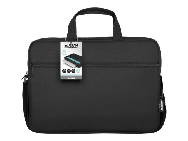 Urban Factory Nylee Toploading Laptop Bag 12.5" Black - notebook carrying case