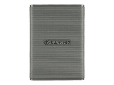 Transcend ESD360C - SSD - 1 TB - external (portable) - USB 3.2 Gen 2x2 (USB-C connector) - 256-bit AES - grey