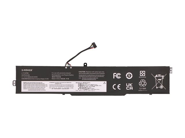2-Power Main Battery Pack - laptop battery - 11.1 V - Li-pol - 3600 mAh - 40 Wh