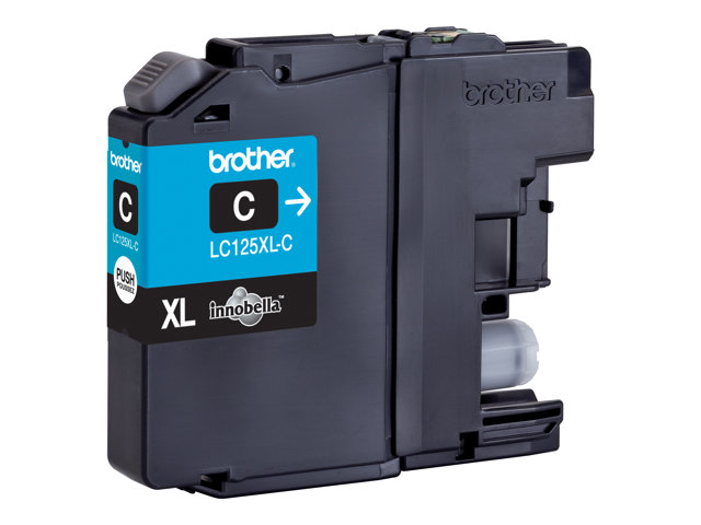 Brother LC125XLC - Super High Yield - cyan - original - ink cartridge