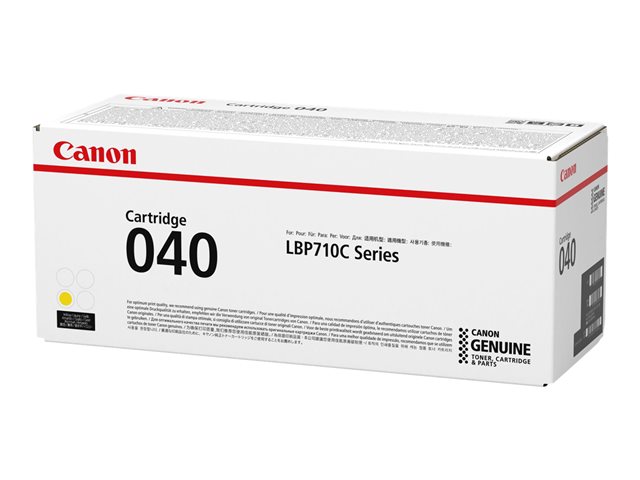 Canon 040 - Yellow - original - toner cartridge - for imageCLASS LBP712Cdn