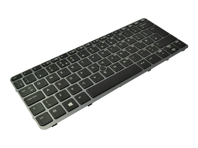 2-Power - notebook replacement keyboard - with pointing stick - UK Input Device