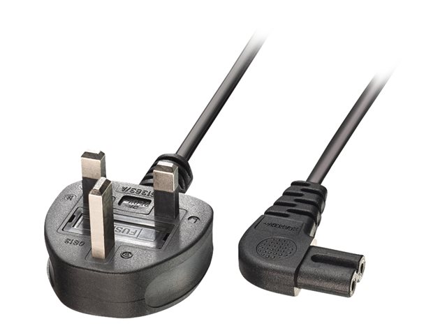 Lindy - power cable - power IEC 60320 C7 to BS 1363 - 1 m