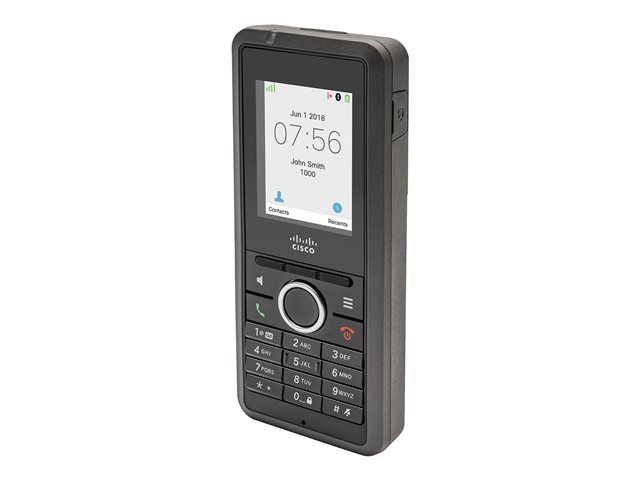 Cisco IP DECT Phone 6825 - Cordless extension handset - with Bluetooth interface - DECT - SIP - 2 lines