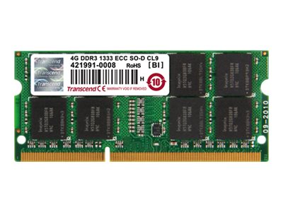 Transcend - DDR3L - module - 4 GB - SO-DIMM 204-pin - 1600 MHz / PC3L-12800 - unbuffered