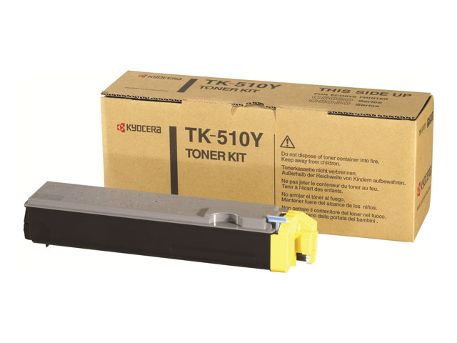 Kyocera TK 510Y - yellow - original - toner kit