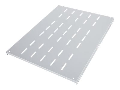 19IN FIXED SHELF 1U 700MM GREY -METAL