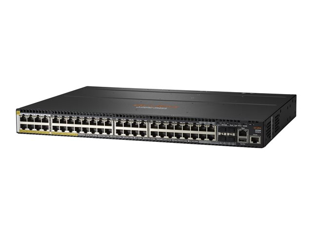 HPE Aruba 2930M 40G 8 HPE Smart Rate PoE Class 6 1-slot Switch - Switch - L3 - Managed - 36 x 10/100/1000 + 4 x combo Gigabit SFP + 8 x 1/2.5/5/10GBase-T (PoE Class 6) - rack-mountable - PoE Class 6 (1440 W)