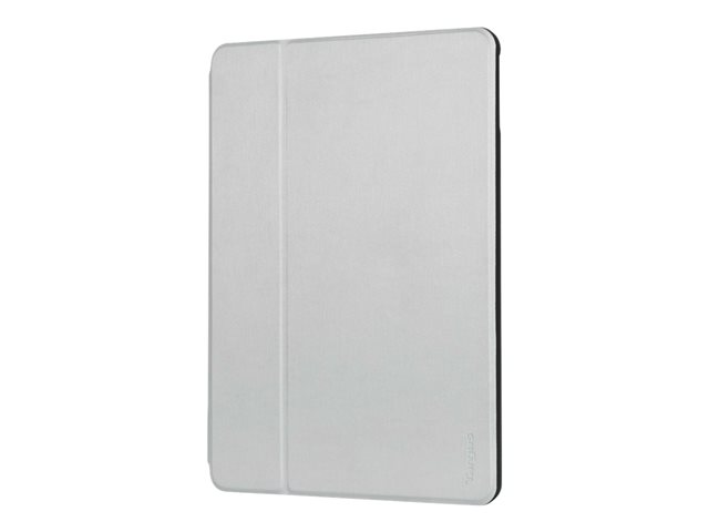 Targus Click-In - Flip cover for tablet - polyurethane, thermoplastic polyurethane (TPU) - silver - 10.2" - 10.5" - for Apple 10.2-inch iPad (7th generation, 8th generation), 10.5-inch iPad Air (3rd generation), 10.5-inch iPad Pro