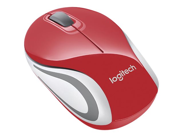 Logitech Wireless Mini Mouse M187 (Red)
