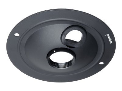 Peerless Round Ceiling Plate ACC 570 mounting component - black